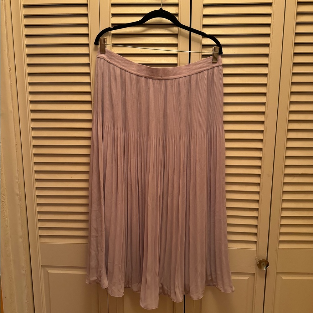 H&M Lavender Midi Skirt